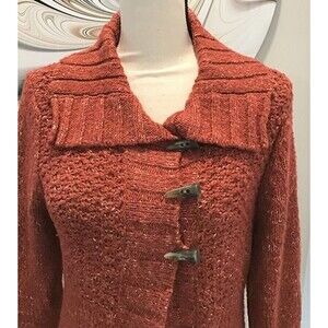 Royal Robbins Rust Cardigan Sweater